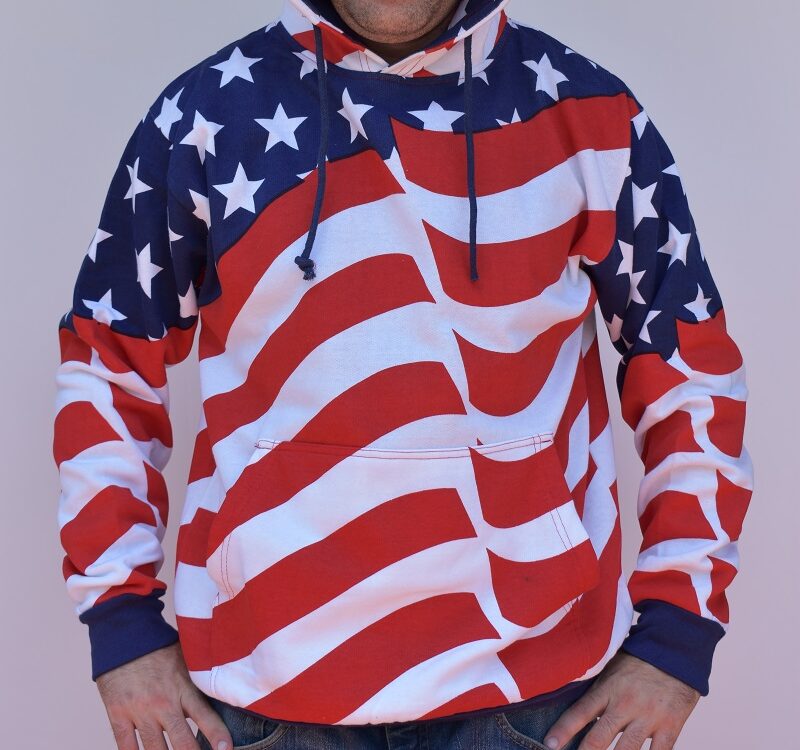 Flag Pullover Hoodie